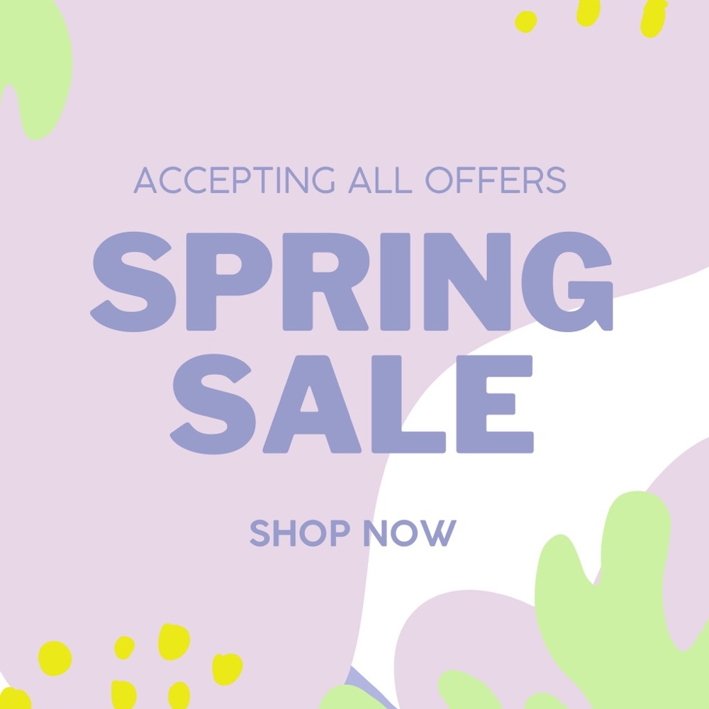 Spring sale! Update your wardrobe for the new season!